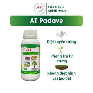 Trừ tuyến trùng hại rễ sinh học AT tuyến trùng, phòng ngừa từ trứng không hại giun đất - AT Padave 500ml