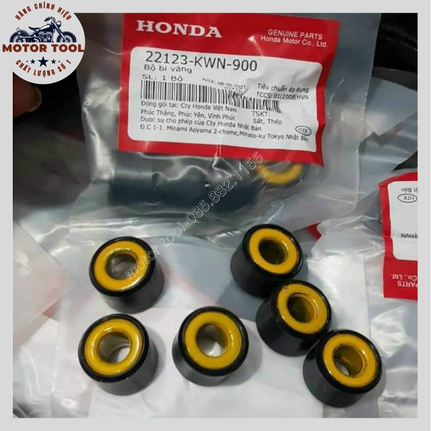 Bi Nồi AB 125 - 110, PCX, Bi Côn Các Dòng Xe Máy Honda - Hàng Cao Cấp Loại 1