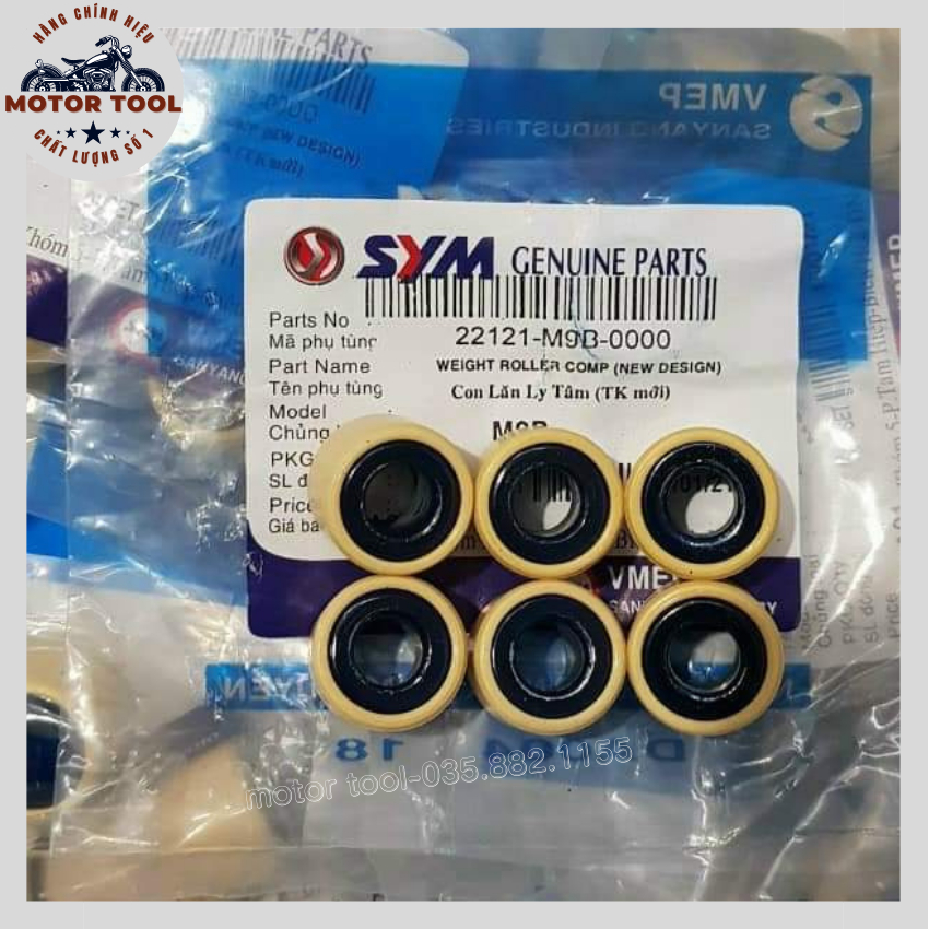 Bi Nồi AB 125 - 110, PCX, Bi Côn Các Dòng Xe Máy Honda - Hàng Cao Cấp Loại 1