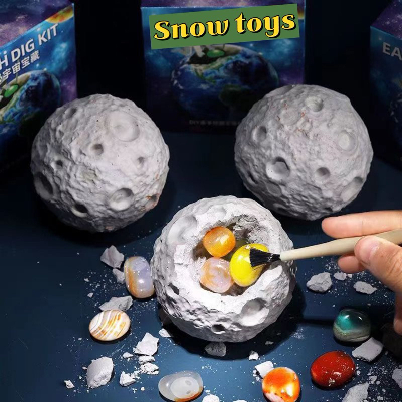 Trò chơi đào khủng long - Bộ đồ chơi khảo cổ học mini cho bé truy tìm hóa thạch kim cương đồ chơi thông minh trẻ em