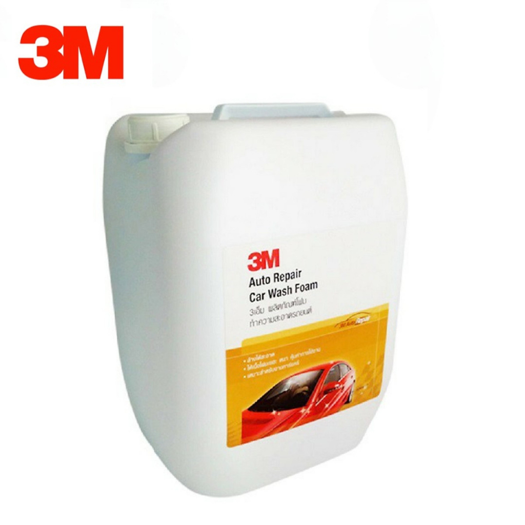 Chai xà bông bọt tuyết đậm đặc rửa xe máy, xe ô tô, nước rửa xe bọt tuyết 3M car wash foam 500ML , 1L