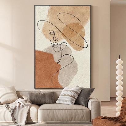 Tranh cô gái tối giản chất liệu canvas cao cấp nhiều mẫu mã hot đủ size đã có khung bảo hành 5 năm miễn phí đổi trả