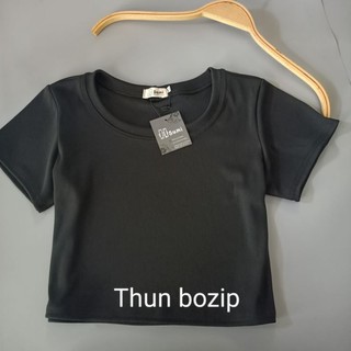 Áo Croptop cổ tròn Bigsize Hsumi