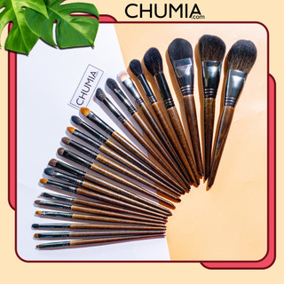 Bộ cọ trang điểm nội địa Trung 22 cây + túi đựng cọ makeup chuyên nghiệp cá nhân lông mềm trang điểm FS CO chumia