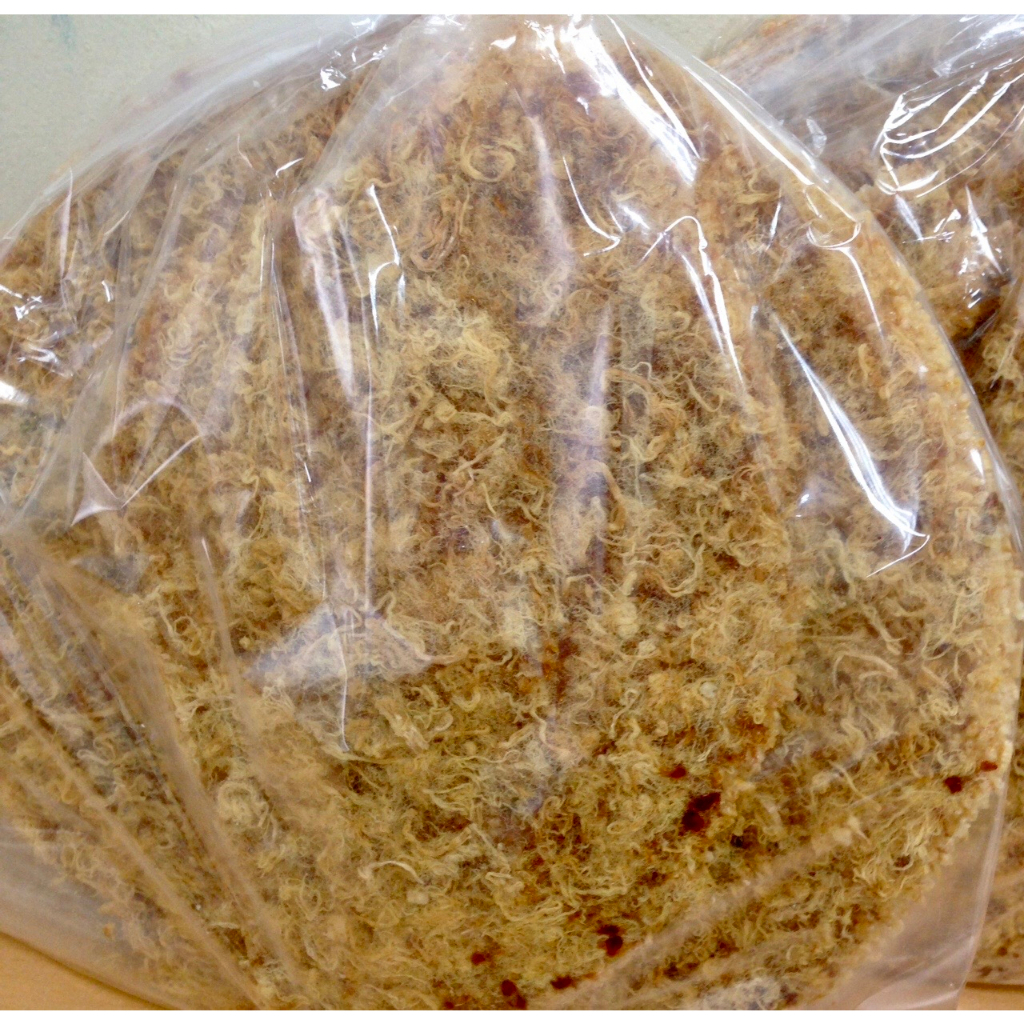 500gr cơm cháy chà bông Lày hòa _loại cơm tròn hạt gạo nhỏ giòn_kiểu đáy nồi truyền thống.