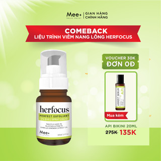 Liệu Trình Chuyên Viêm Nang Lông Đặc Biệt - Xịt Thảo Mộc HERFOCUS VNL MEE NATURAL 100ml