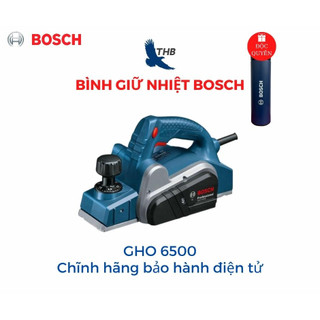 Máy bào gỗ Bosch GHO 6500 mạnh mẽ với chiều sâu cắt tối đa 2.5mm