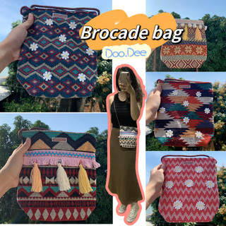 Túi thổ cẩm đeo chéo A/Túi đeo chéo/Doodee handmade