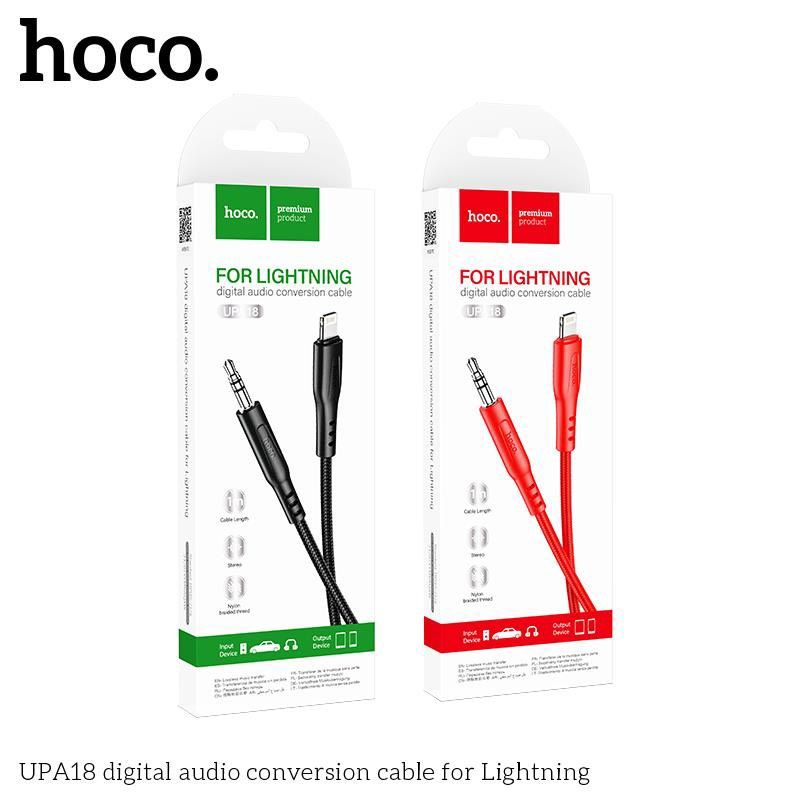 Cáp Âm Thanh AUX Lightning - 3.5mm HOCO UPA18
