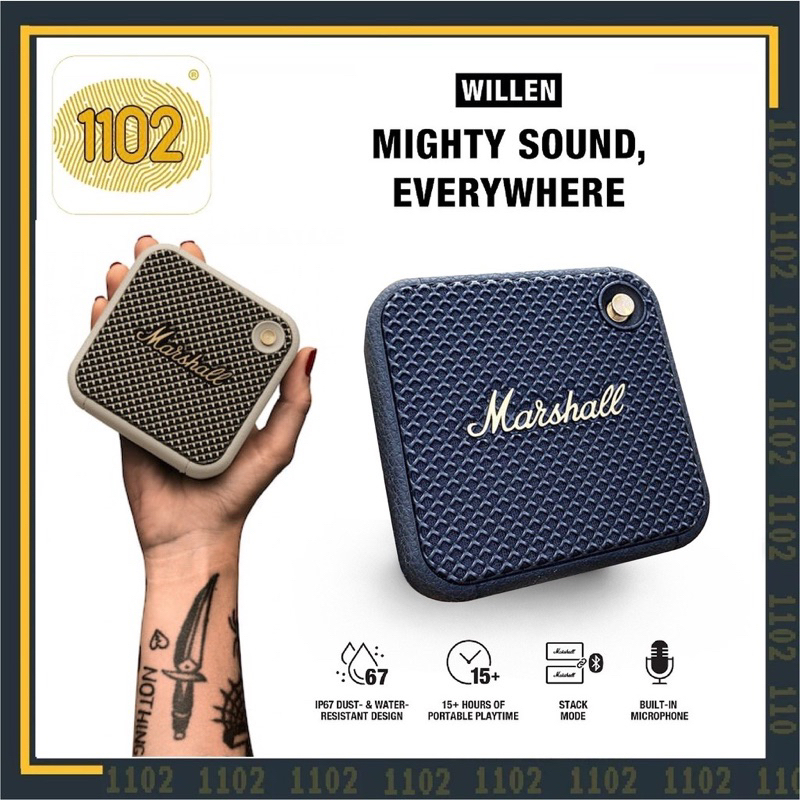 Loa Bluetooth Marshall willen | BigBuy360 - bigbuy360.vn