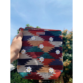 Túi thổ cẩm đeo chéo A/Túi đeo chéo/Doodee handmade