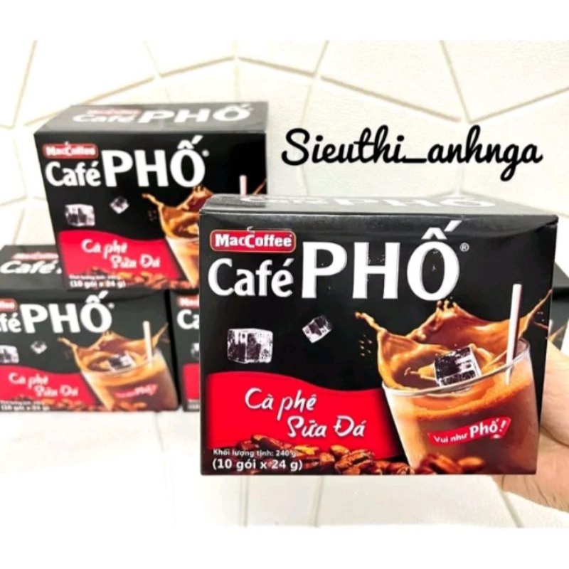 Cafe phố(cà phê sữa đá)