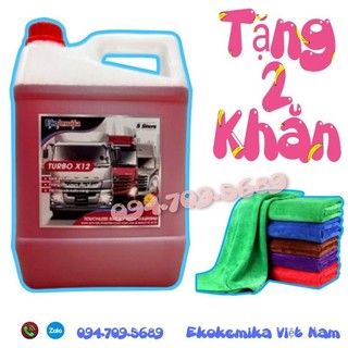 Dung dịch rửa xe không chạm ekokemika turbo x12 5l