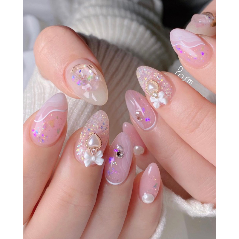 HOLIDAYNAIL Túi nơ mini trang trí móng 50c