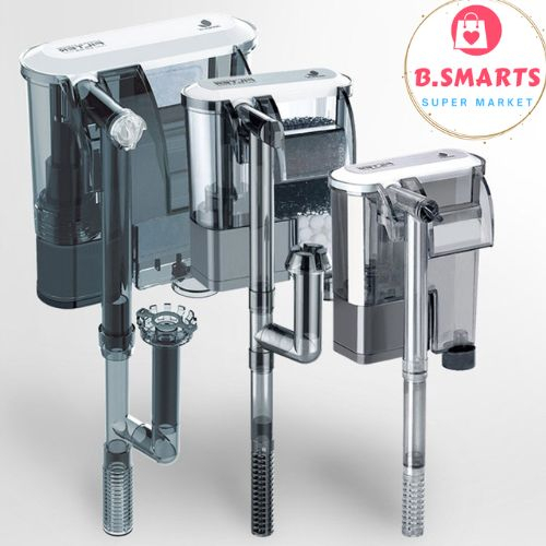 Máy lọc nước bể cá với công suất mạnh mẽ giúp nước giữ độ trong, Máy bơm lọc nước hồ cá giúp bể không đóng bợn và rong