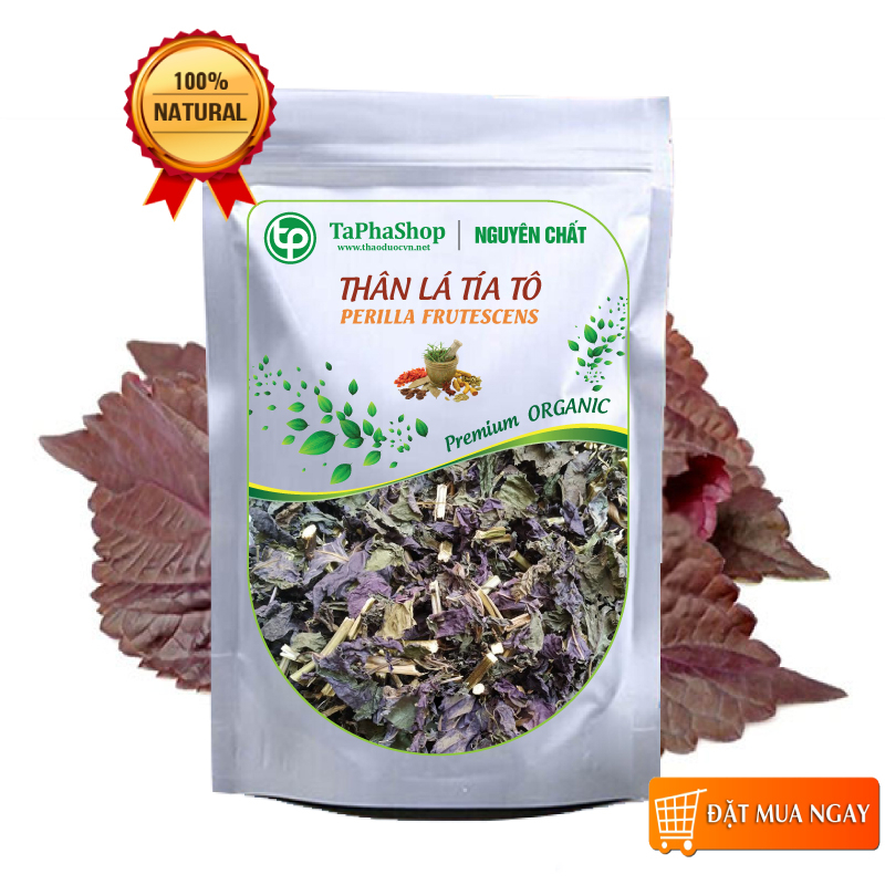 Tía tô khô loại 1kg, Thân lá tía tô khô