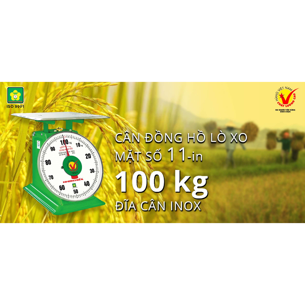 Cân Nhơn Hòa 100kg 120kg - Cân lớn
