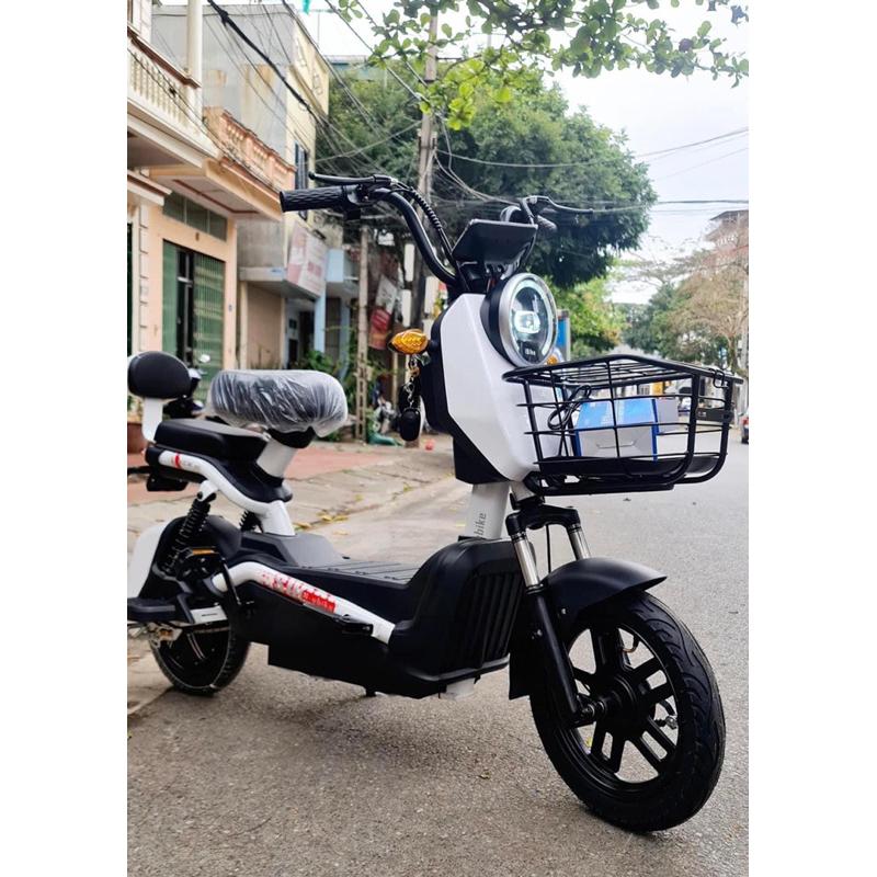 Xe Đạp Điện G5 - động cơ 400w -siêu khoẻ - tặng ghế cho bé - BH 12 tháng