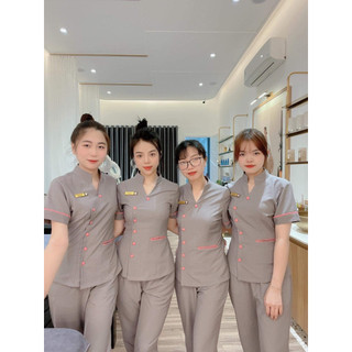 ĐỒNG PHỤC SPA MAY THEO MẪU