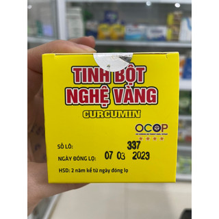 Tinh bột nghệ vàng Curcumin Bà Bé 100g