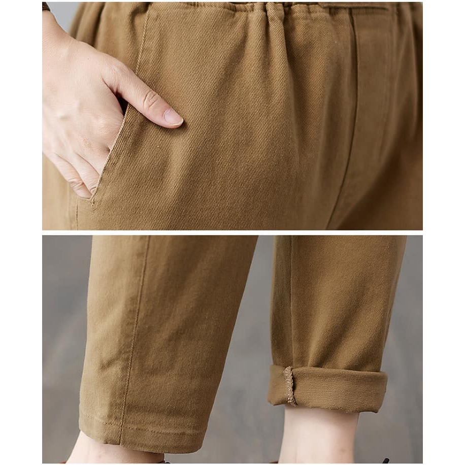 Quần Baggy Lửng Tokyokei TQH95 Phong Cách Trẻ Trung Hiện Đại