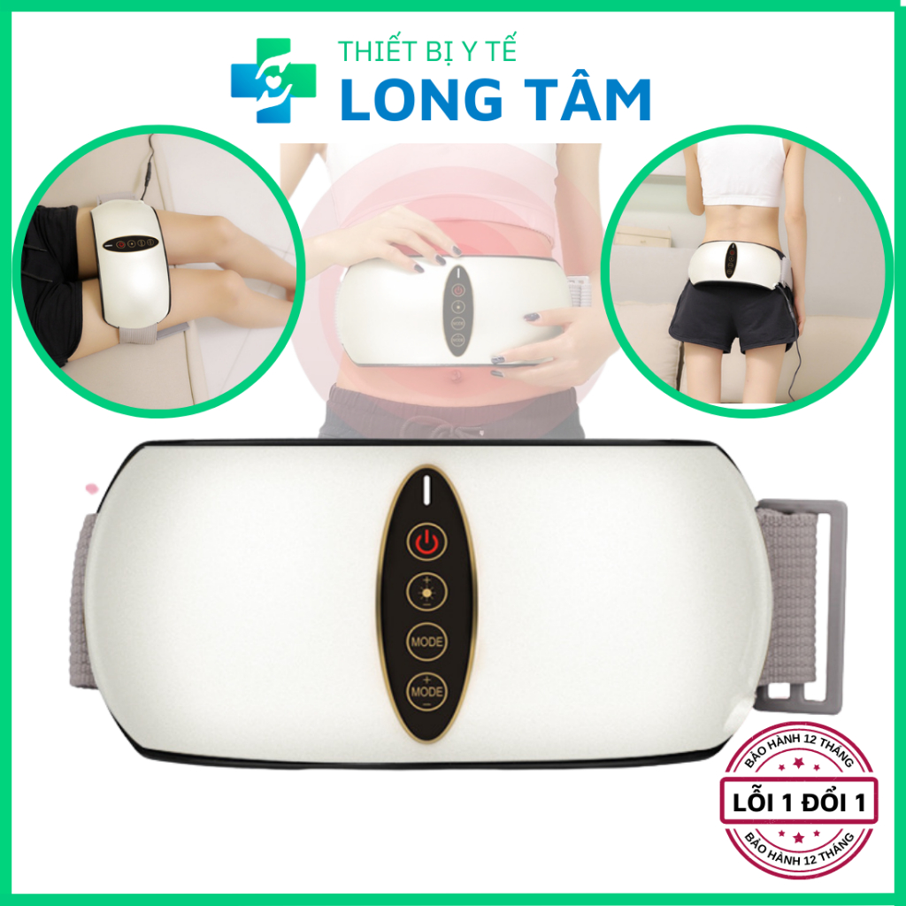 Đai massage giảm mỡ bụng BM-B45, đai rung giảm mỡ bụng kết hợp nhiều chế độ massage và nhiệt giúp đánh tan mỡ bụng
