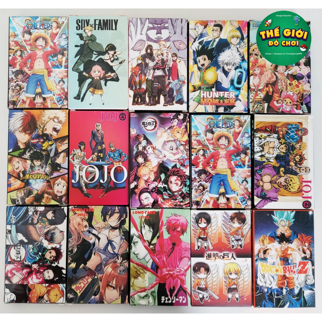 Hộp Thẻ Bài Anime 30 Card ngẫu nhiên