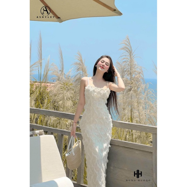 VÁY HAI DÂY BODY ĐAN DÂY LƯNG DÁNG DÀI QUYẾN RŨ SANG CHẢNH tag mac ashley