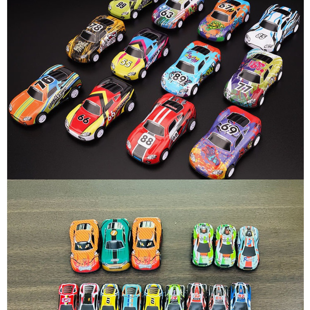 Thùng 30 Chiếc Xe Ô Tô Loại 1 Chạy Đà Cót Kéo Chất Liệu Hợp Kim Chất Lượng Cho Bé. Đủ Loại Xe Và Nhiều Màu Sắc Siêu Hot