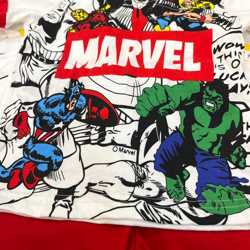 Bộ thun cộc tay NEXT. Marvel cho bé trai - SH24