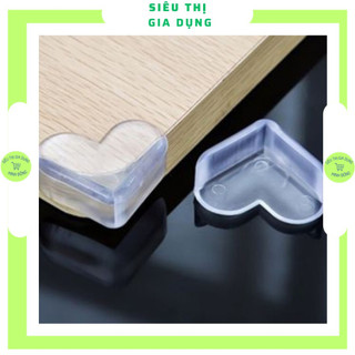 Miếng bịt góc bàn, cạnh bàn, góc nhọn bằng silicon bảo đảm an toàn cho trẻ
