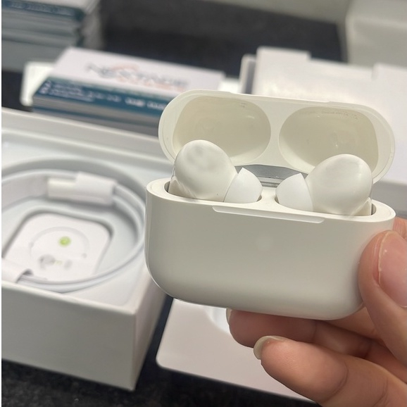 Tai Nghe Bluetooth AP PRO NTA Shop Tai Nghe tws Không Dây Cho Táo - Sam Sung NTA Shop - Có Míc - Đổi Tên - Chống Ồn