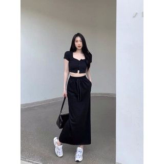 Chân váy xuông dài