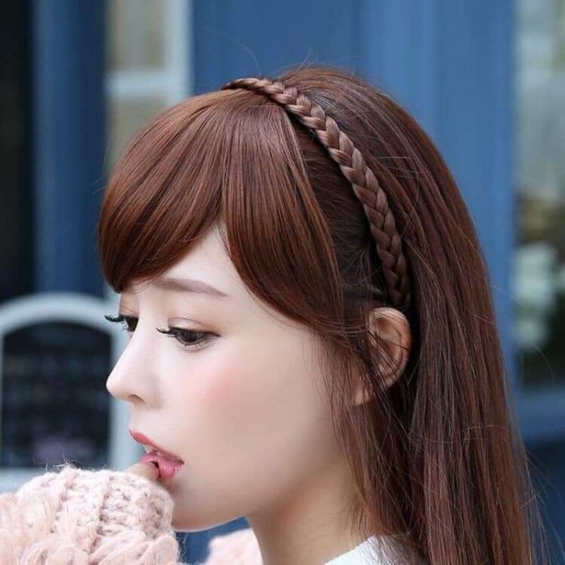 Bờm tết tóc giả siêu xinh