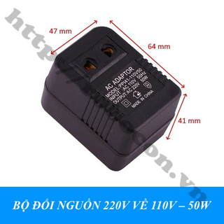 Bộ đổi nguồn 220v về 110v – 50w