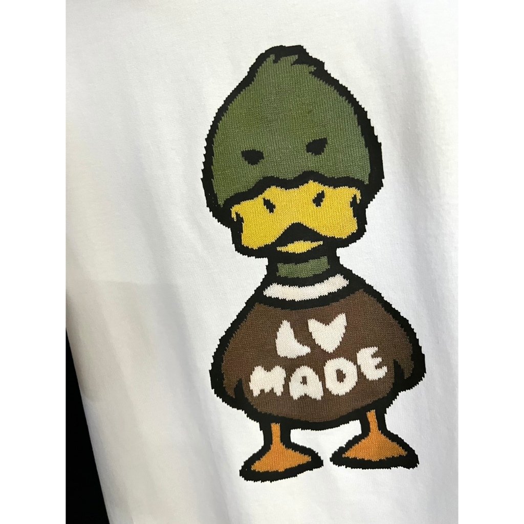 Áo thun unisex chất cotton 2 chiều LV Made áo con vịt