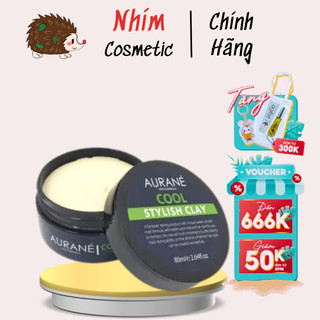 Sáp vuốt tóc aurane cool stylish clay 80ml | chính hãng