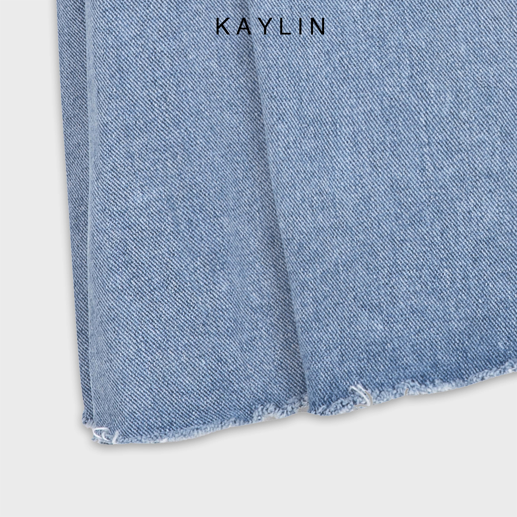 Quần váy jean xòe phong cách KAYLIN - N1925