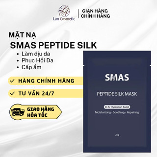 Smas mặt nạ dưỡng da peptide silk mask 24h hydration boost 25g