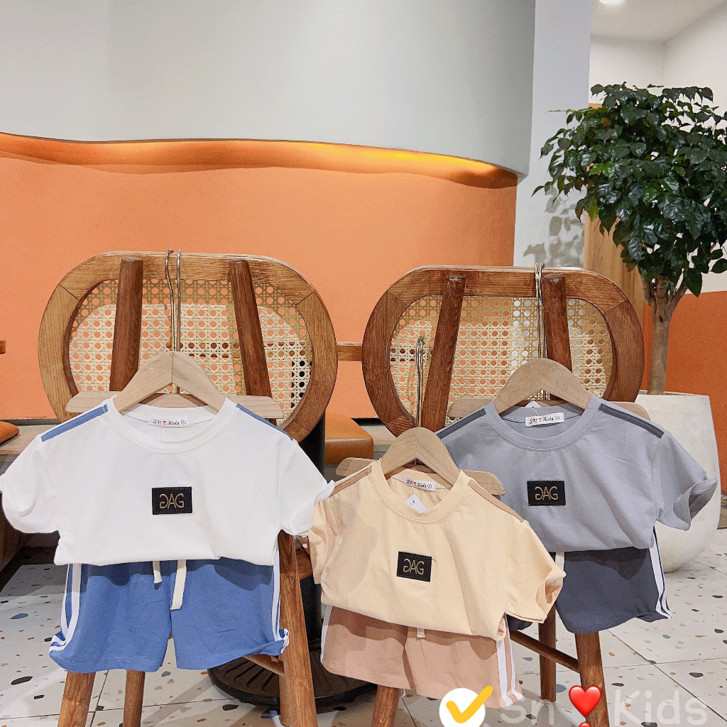 sét bộ áo cotton Gap kèm quần cho bé
