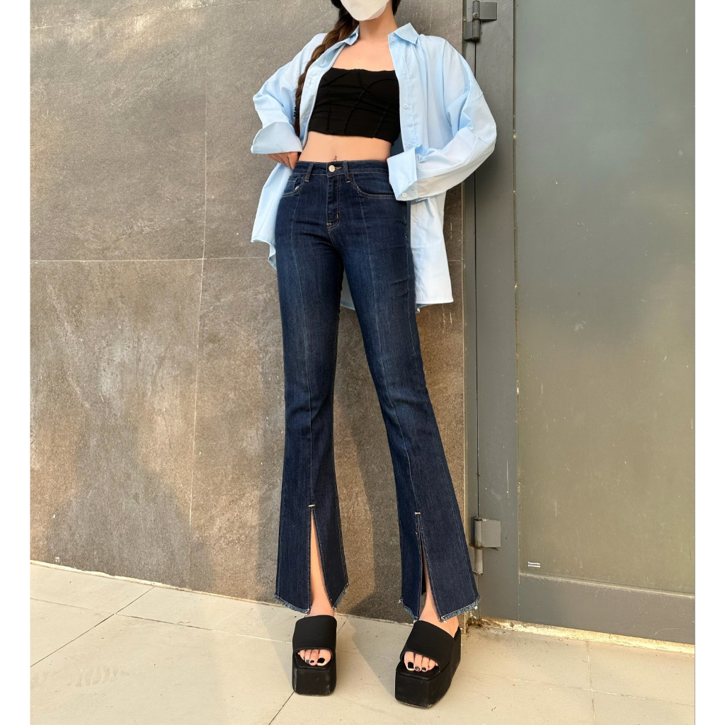 Quần Loe xẻ tua lai 20decemberjeans mã 2091