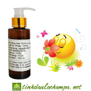 Dầu massage cơ thể BODY RELAXING của La champa giúp thư giãn, ngủ ngon