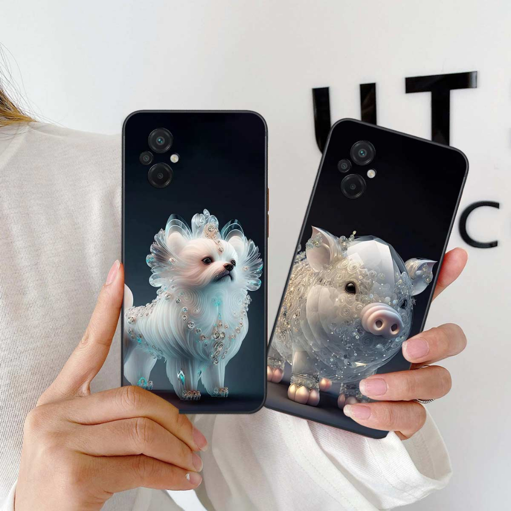 Ốp lưng Xiaomi Poco M5 4G hình 12 con giáp cute dễ thương, rẻ bền đẹp