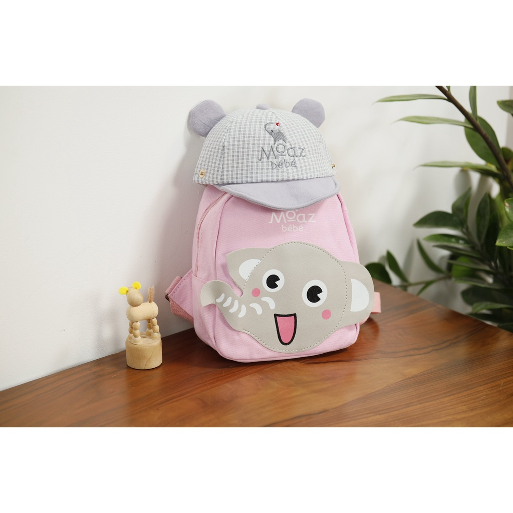 Balo cho bé hình thú đáng yêu Vải dù mềm mại - Moaz Bébé