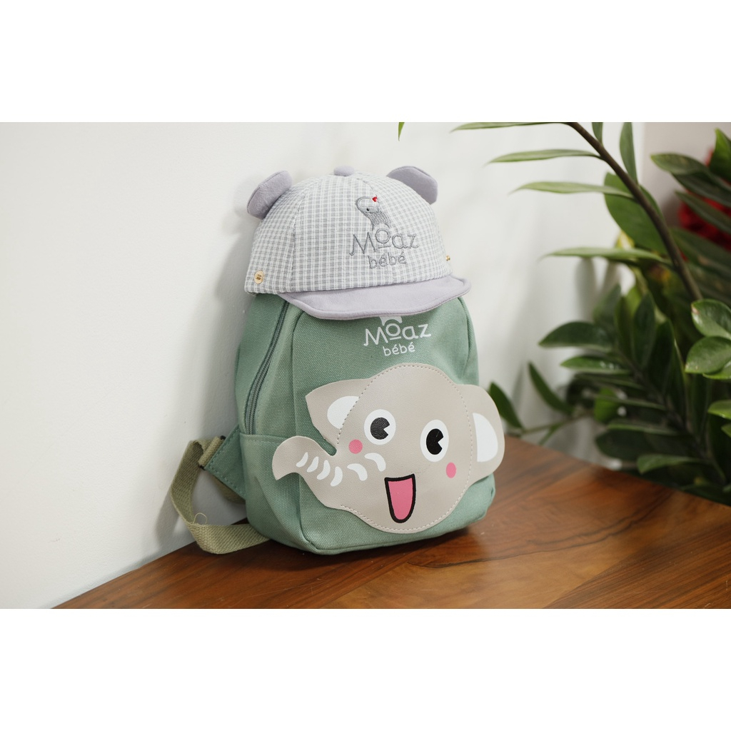Balo cho bé hình thú đáng yêu Vải dù mềm mại - Moaz Bébé