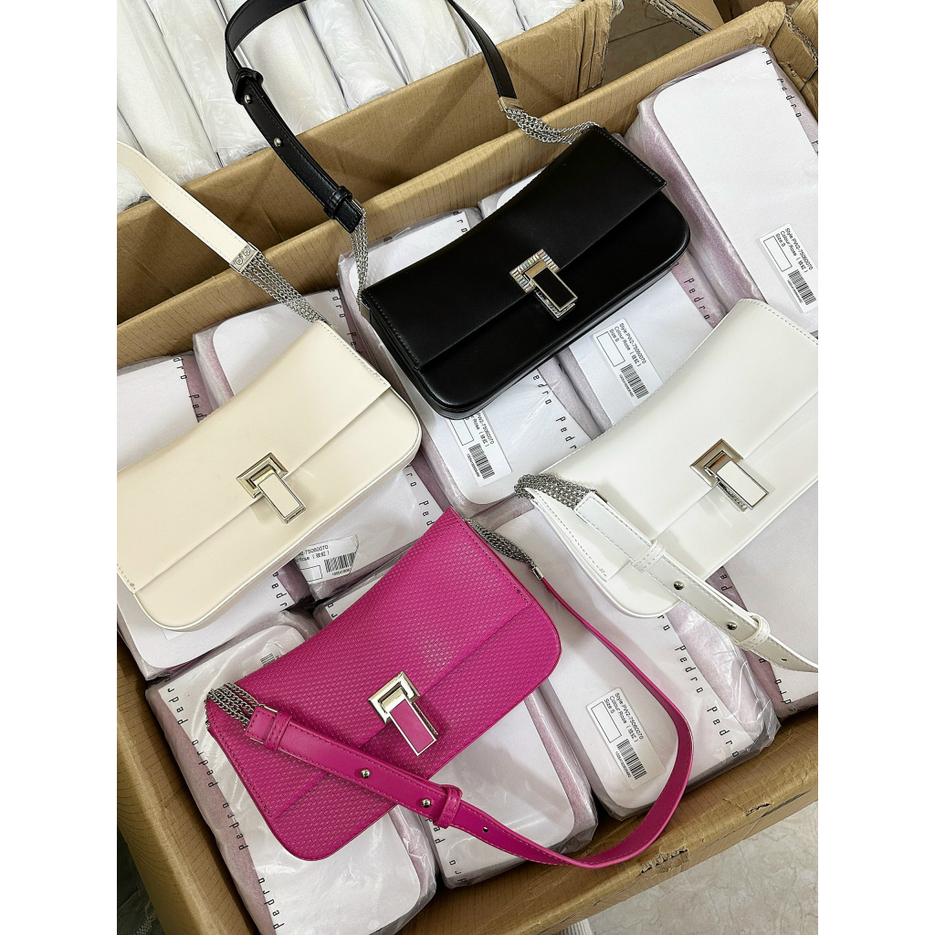 Túi Xách Kẹp Nách P.e.d.r.o Khoá Bấm Xuất Dư 1:1 #TX005