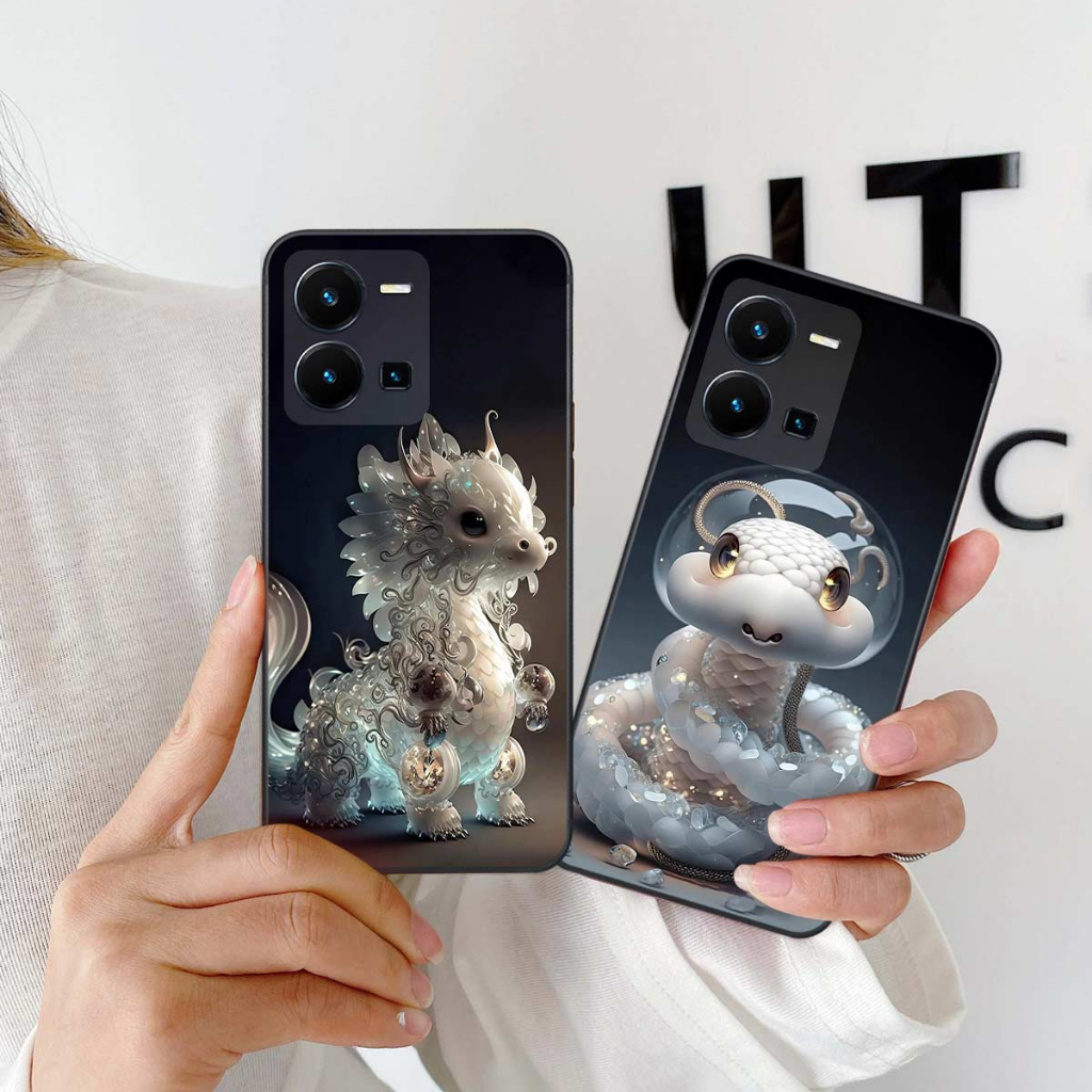 Ốp lưng Vivo Y35 4G hình 12 con giáp cute dễ thương, rẻ bền đẹp