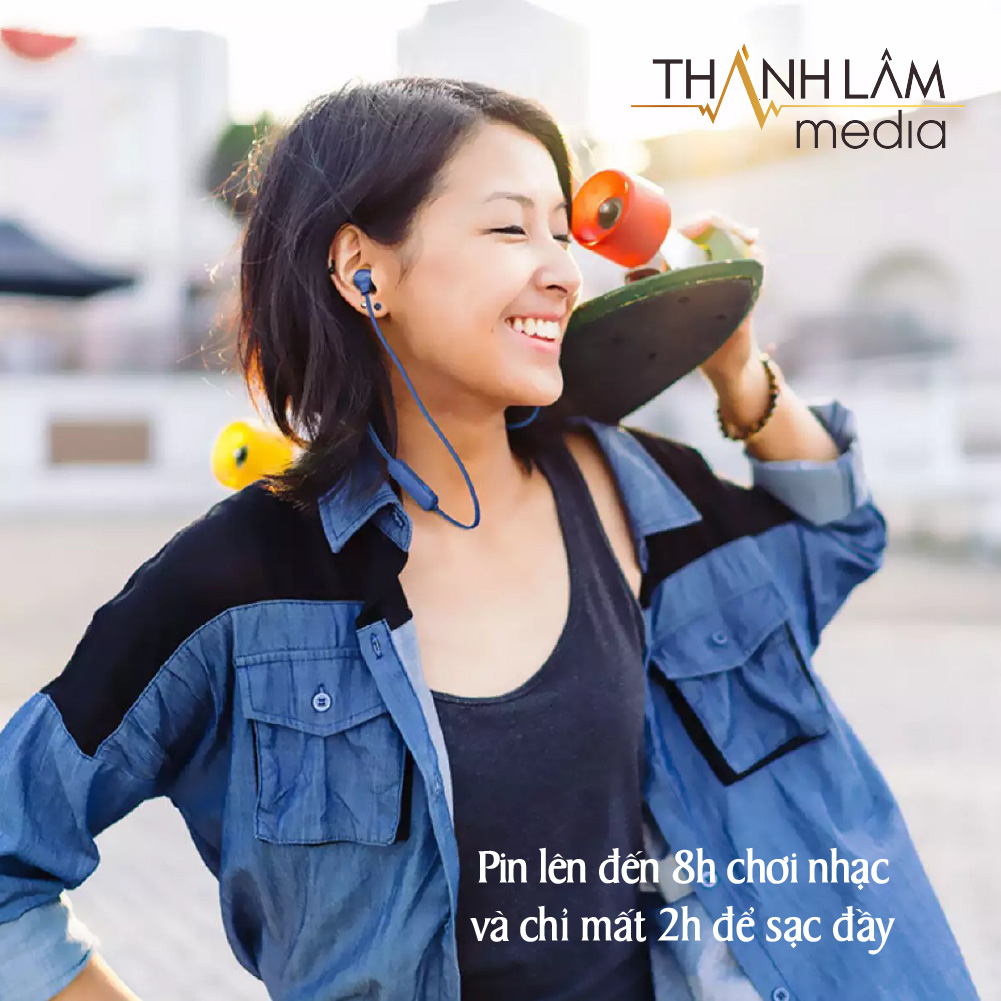 Tai nghe thể thao Bluetooth JBL Tune 115BT / T115BT - Hàng Chính Hãng bảo hành 12 tháng - Tai nghe nhét tai không dây