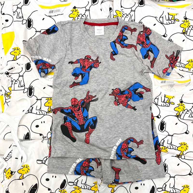 Bộ thun cộc tay NEXT. Marvel cho bé trai - SH24