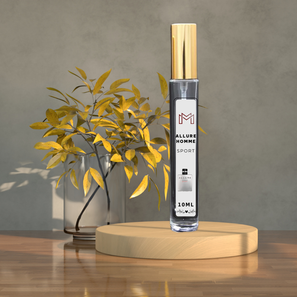 Nước hoa nam  Alluree Homm,e S,port mẫu thử 10ml lưu hương lâu mùi hương nam tính - hiện đại - tươi mát